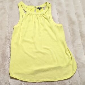 Express Lemon Sleeveless Blouse